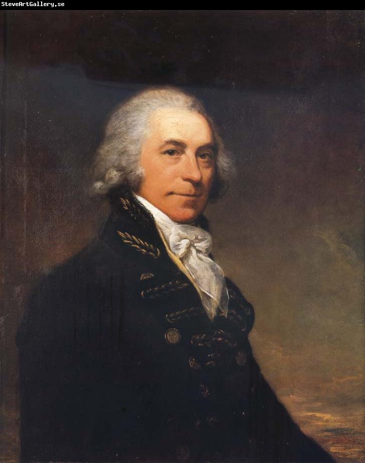Arthur Devis A Portrait of Captain James Urmston